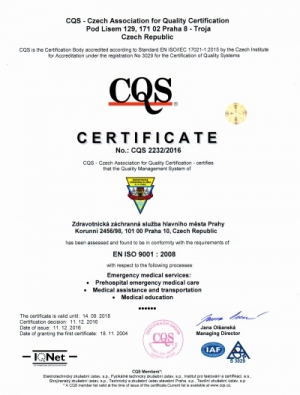 Certificate ISO ZZS HMP EN