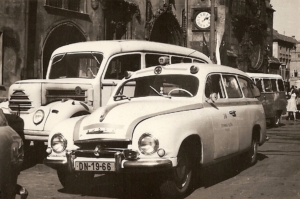 1960 - Škoda 1201 na Staroměstském náměstí